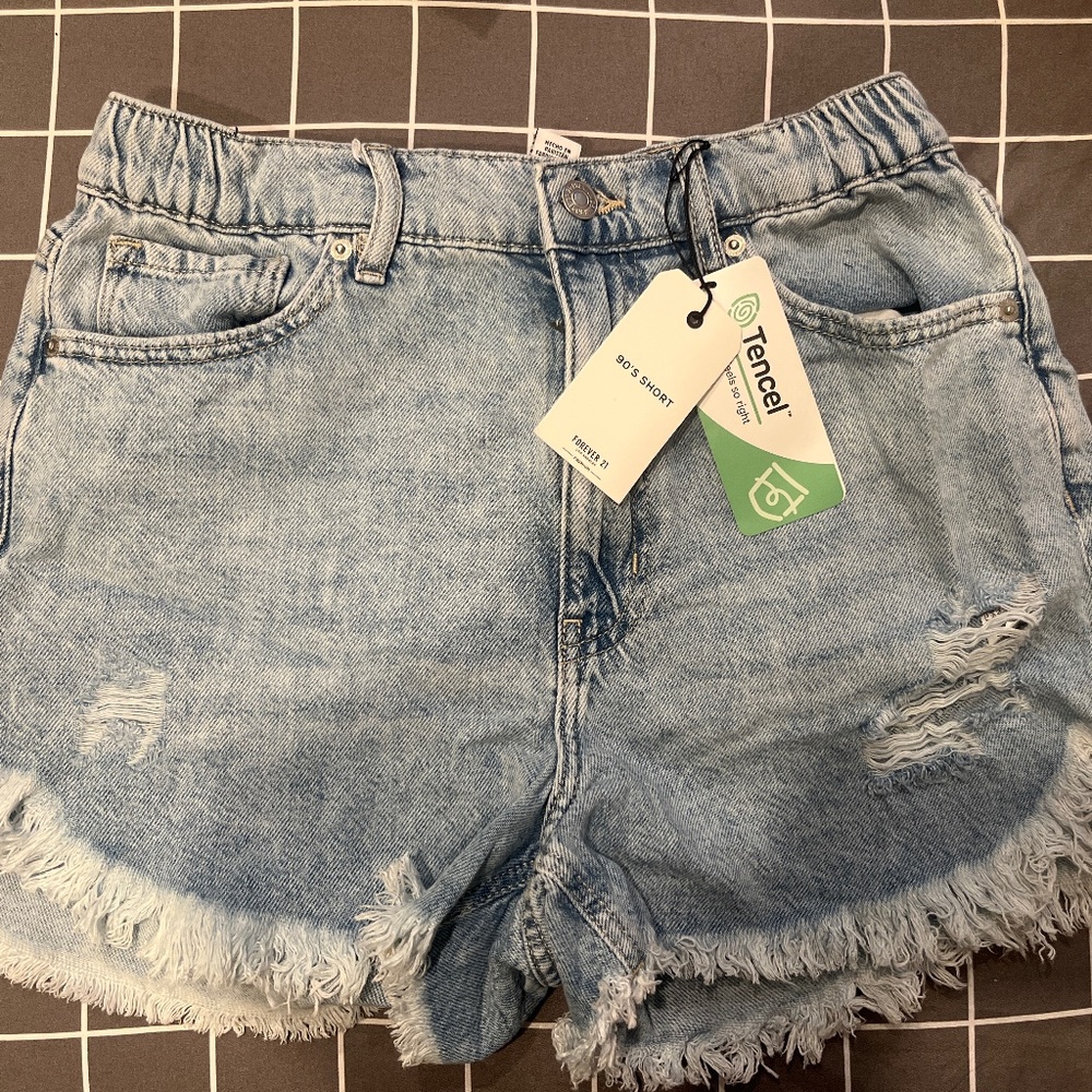 Forever 21 90’s baggy Jean shorts